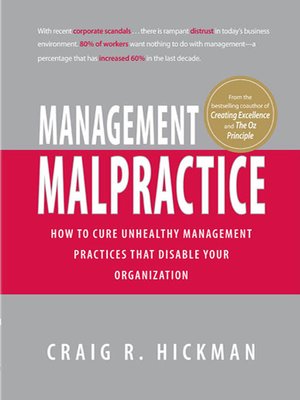 cover image of Management Malpractice